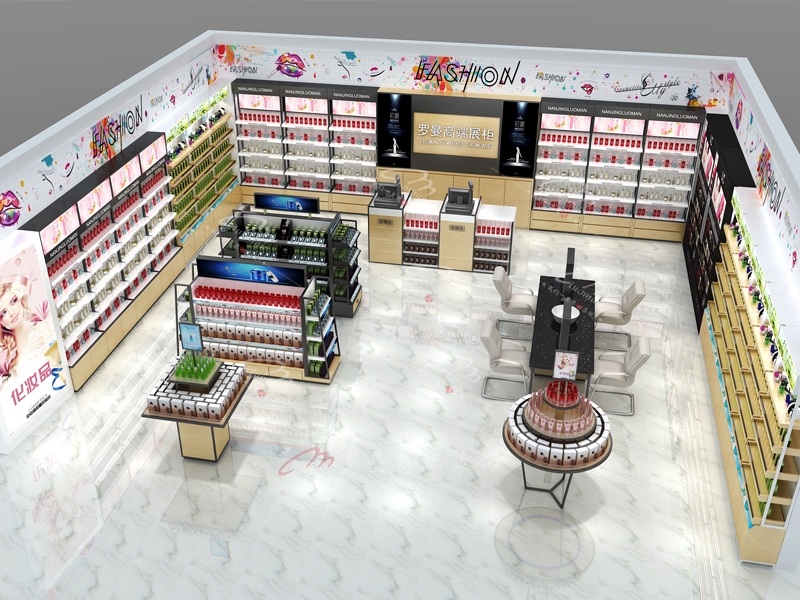 標準化美妝店設計